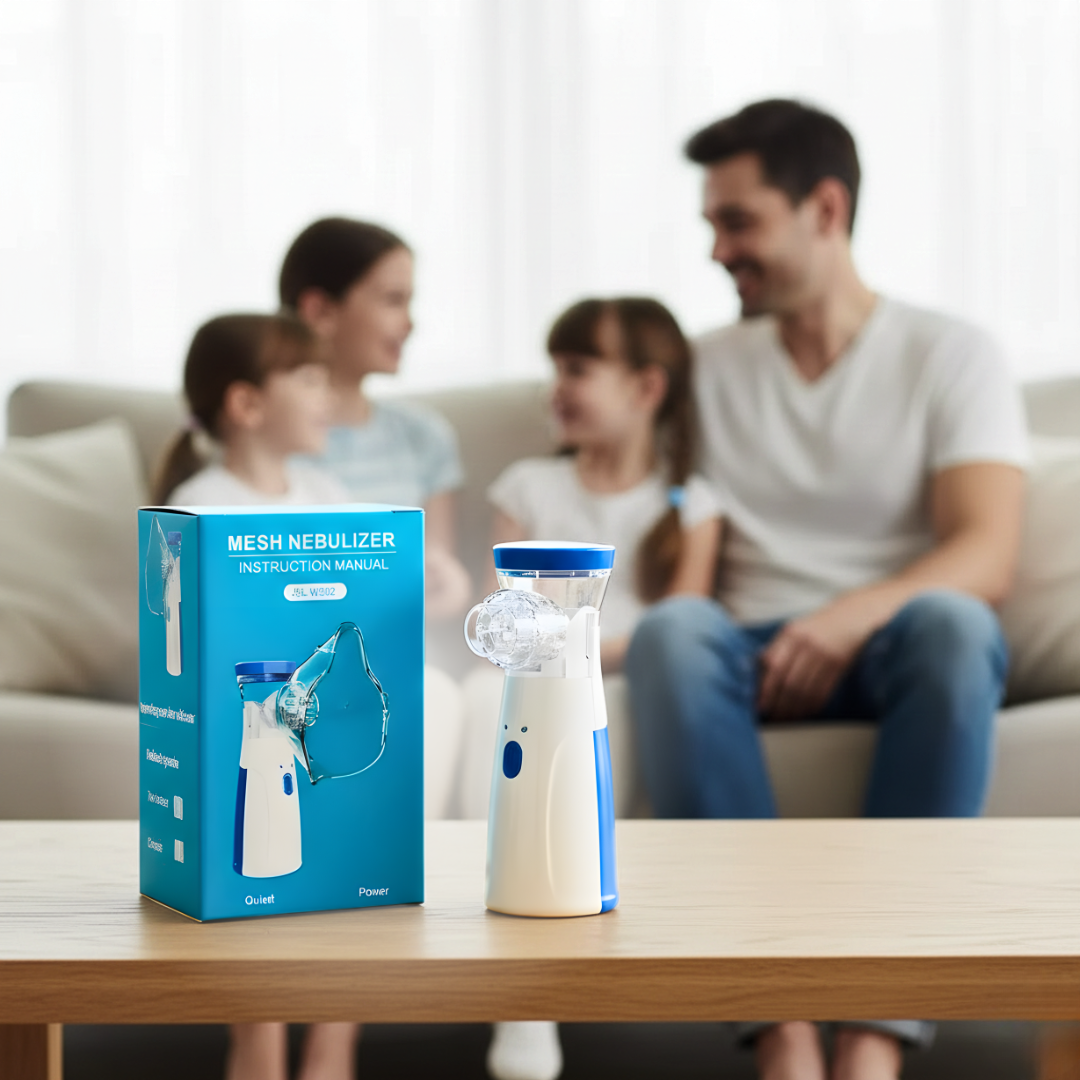 PureVibe™ - Portable Mesh Nebulizer