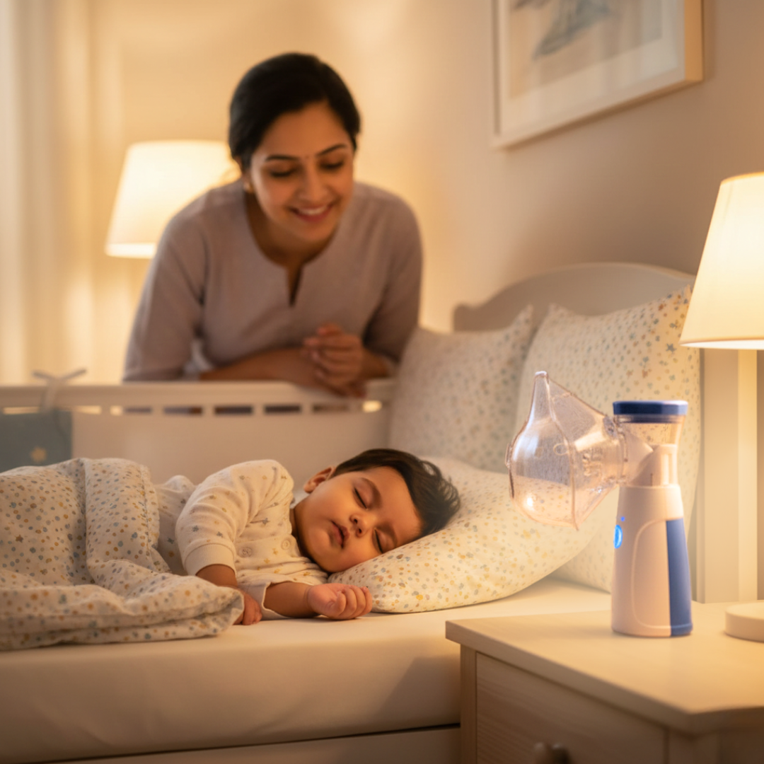 PureVibe™ - Portable Mesh Nebulizer