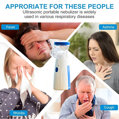 PureVibe™ - Portable Mesh Nebulizer